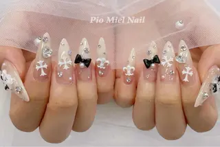 ネイル HANA 長さだしのネイルデザイン