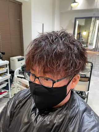 ショート 💫メンズ専門 大木肖愉夢💫のヘアスタイル