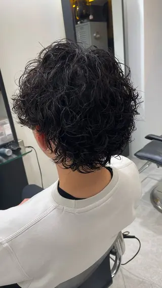 パーマ メンズ fifth 武正 琉生のヘアスタイル