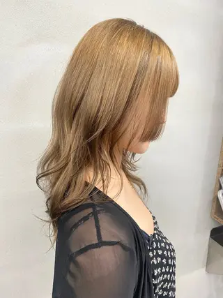 セミロング カラー IROHA 柏のヘアスタイル