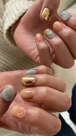 ネイル nailsalon　hue所属・小山 羽奈のネイルデザイン