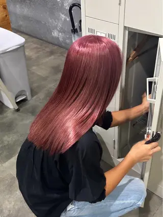 ロング カラー IS所属・横浜美容室/透明感 カラー/レイヤーのヘアスタイル