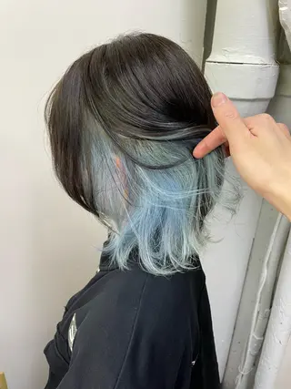 ミディアム カラー verde所属・ノザキ　カイシ /武蔵小山のヘアスタイル