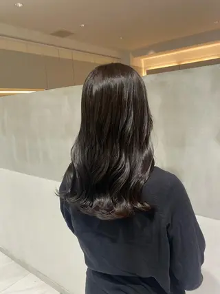 ロング カラー ナチュラル/韓国💎 haruka 💎のヘアスタイル