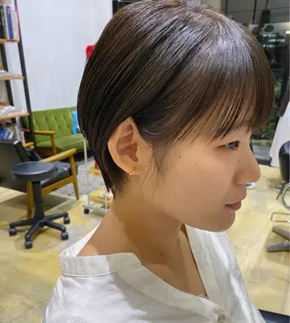ショート 近藤 千裕のヘアスタイル