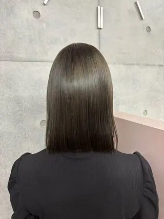ミディアム カラー 🖤里央愛🖤 カットモデル募集中のヘアスタイル