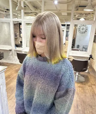 ショート カラー 遠藤 拓馬のヘアスタイル