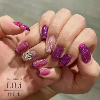 ネイル nail salon LILi third.所属・Saya ᵕ̈*のネイルデザイン
