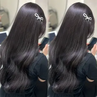 ロング カラー 💘Rei💘新宿/ アレンジ/艶カラーのヘアスタイル