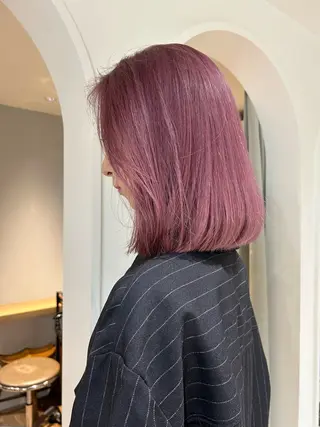 ミディアム カラー じゅわっと暖色カラー 🍊Moemiのヘアスタイル