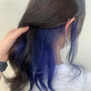 ミディアム カラー ヘアアレンジ SALOWIN上野店所属・💕上野美容師☁ ブリーチ💖サワのヘアスタイル