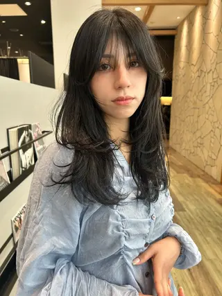 ロング k-twoあべのキューズモール店所属・k-two☁あべの/ 艶感カラー/Touaのヘアスタイル