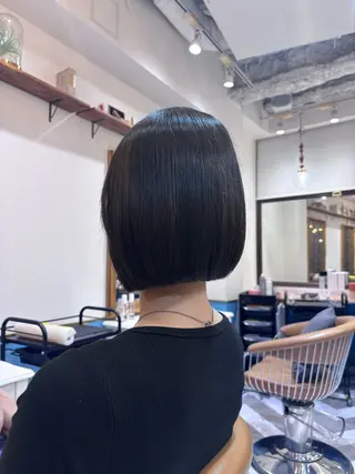 ミディアム ♥韓国レイヤー/透明 感カラー/顔周りのヘアスタイル