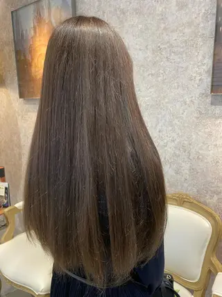 ロング カラー Kobayashi ハイライト/ショートのヘアスタイル