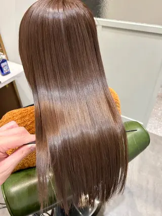 ロング 鈴木 啓介のヘアスタイル