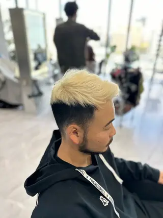ショート メンズ CS made by SHACHU 栄所属・中村 さきのヘアスタイル