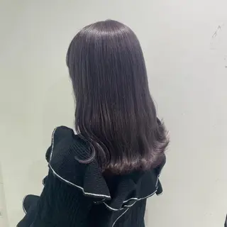 セミロング カラー パーマ ヘアアレンジ メンズ キッズ ネイル マツエク・マツパ アイブロウ Lumo所属・💖横浜ブリーチなし 💖MIHOのヘアスタイル