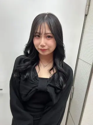 セミロング カラー 名古屋栄/ブリーチ/ ボブ🧃木下桃嘉のヘアスタイル