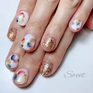 ネイル sweet 仲野陽子のネイルデザイン