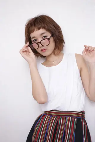 ショート three. modelのヘアスタイル