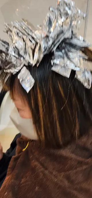 カラー ミディアム hairmake Juinのヘアスタイル