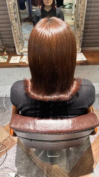 セミロング moon所属・平出 千尋のヘアスタイル