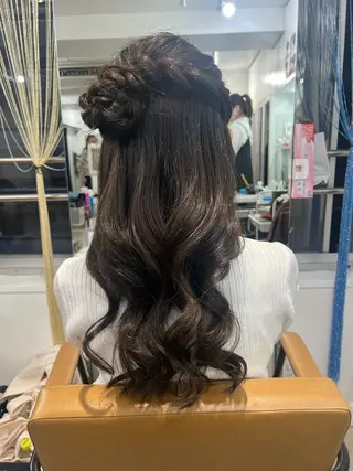 ヘアアレンジ ヘアメイク あゆのヘアスタイル