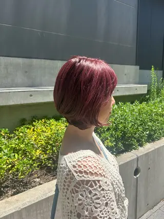 カラー 梅田/透明感カラー/ ストレート/mariのヘアスタイル