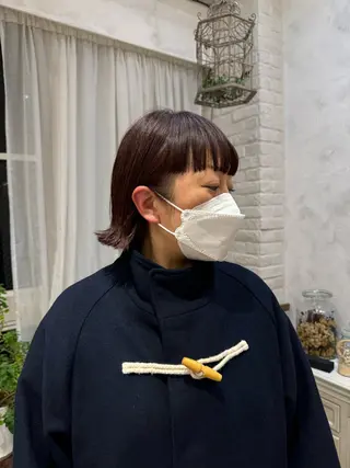 ミディアム vi-ta所属・平田 千莉のヘアスタイル