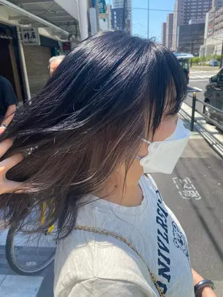 セミロング ココロ☀️ CLUTCH天王寺店のヘアスタイル