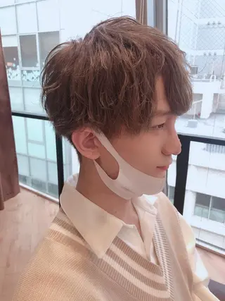 ショート ヘアアレンジ メンズ メンズZina代表 田端 麗治のヘアスタイル