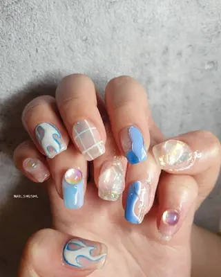 ネイル 3dパーツ/流行り 👧shushu❤️のネイルデザイン