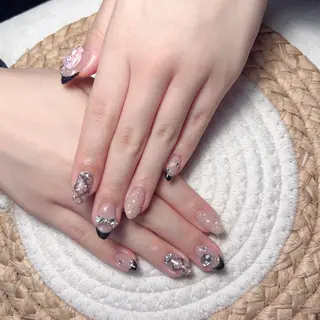 ネイル M🌷nail 長さだし専門店のネイルデザイン