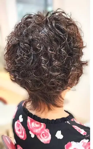 パーマ ミディアム hairmake Juinのヘアスタイル