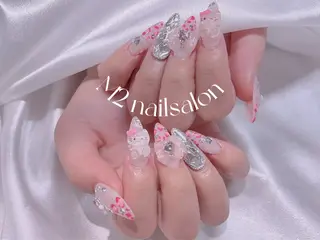 ネイル 長さだし専門店 M2　rikaのネイルデザイン