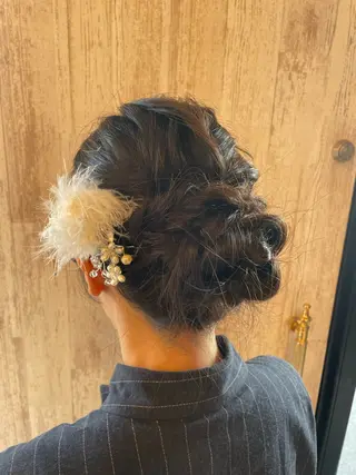 ヘアアレンジ 岡村 真子のヘアスタイル