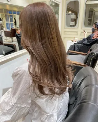 ロング カラー ボブ/パーマ 古家 佑真のヘアスタイル