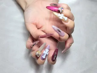 ネイル Ako‪🩷 Riccoのネイルデザイン
