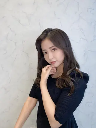 ロング チダアキフミ Ash大森のヘアスタイル