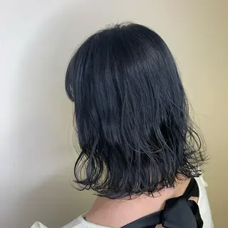 ミディアム カラー ヘアアレンジ 【Sweep】おじま のぞみのヘアスタイル