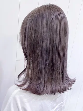 ミディアム カラー パーマ ヘアアレンジ ITbyALBUM 中野店のヘアスタイル