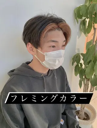 メンズ ハルキ/ 髪質改善のヘアスタイル