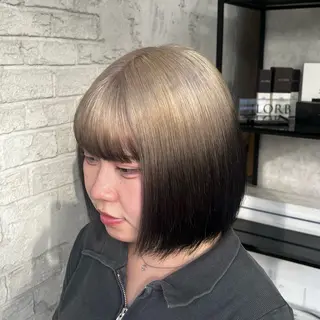ショート 艶髪ブリーチカラー 💗manaka💗のヘアスタイル