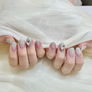 ネイル By moonネイル 🌷ワンホン/韓国風のネイルデザイン