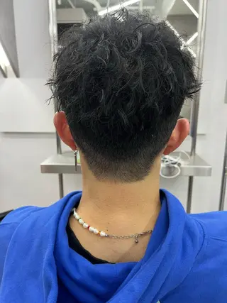 ショート ✂️波パーマ⭐️ツイ スパ✂️RYOのヘアスタイル