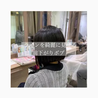 ショート ショート、ボブ/ 川鍋薫のヘアスタイル