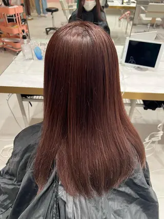 ロング 顔周り/透明感カラー /韓国ヘア/TAKUのヘアスタイル