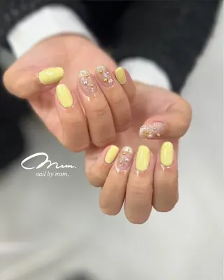 ネイル msm.2nd【エムズ】所属・msm.MANAMI 天神・ネイル・眉毛のネイルデザイン