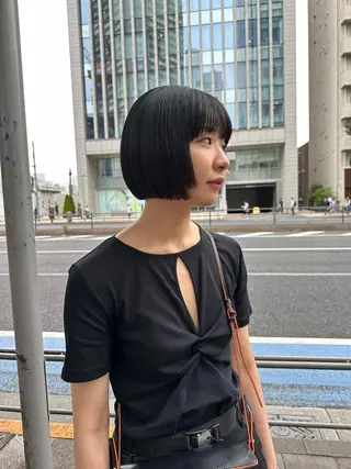 ショート カラー キッズ オトナヘア🌸 harukaのヘアスタイル