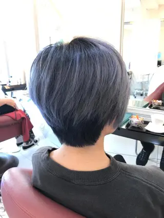 ショート カラー 【髪質改善×カラー】 QUALIS沓掛貴浩のヘアスタイル